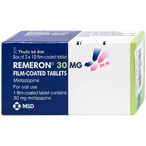 remeron for anxiety relief